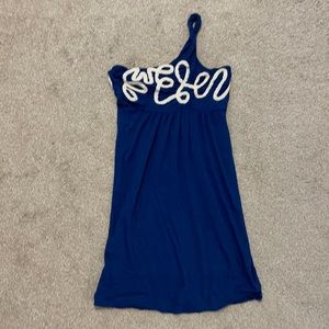 BCBGMaxAzria one shoulder dress